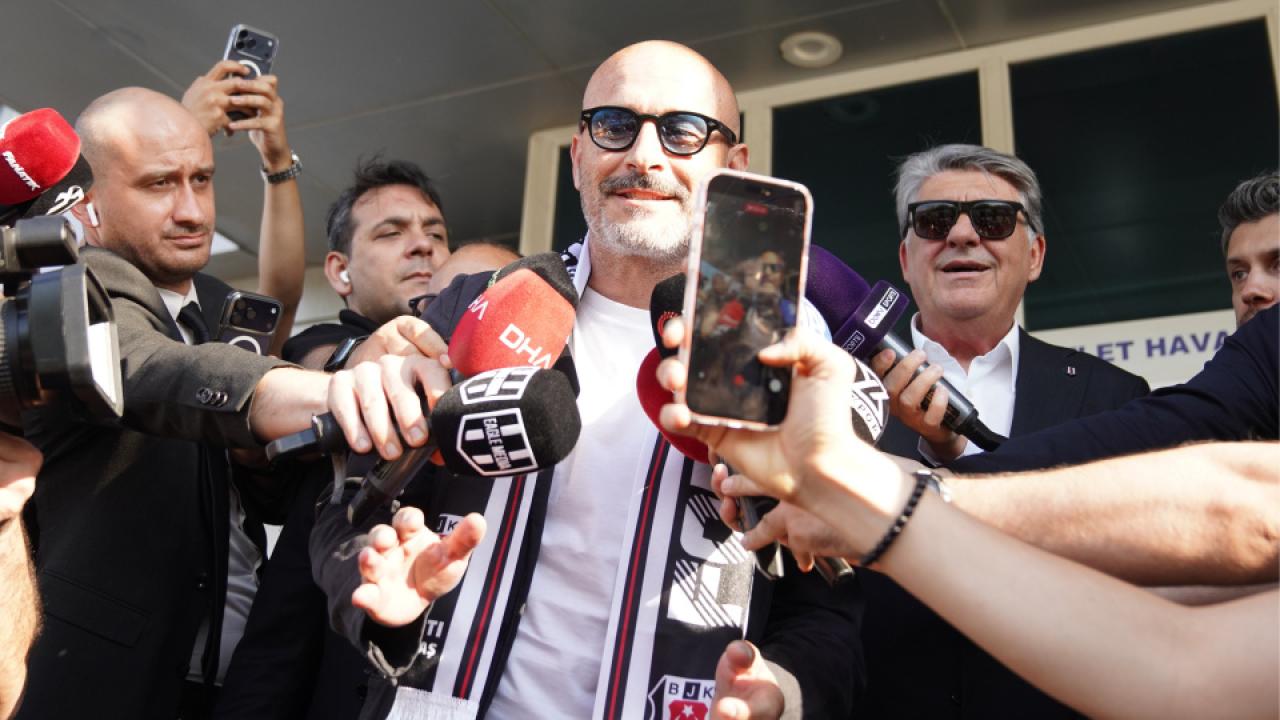 Vincenzo Italiano, Beşiktaş için İstanbul'da!