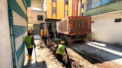 Eyyübiye Selçuklu Mahallesi’nde Doğalgaz Çalışmaları Başlad